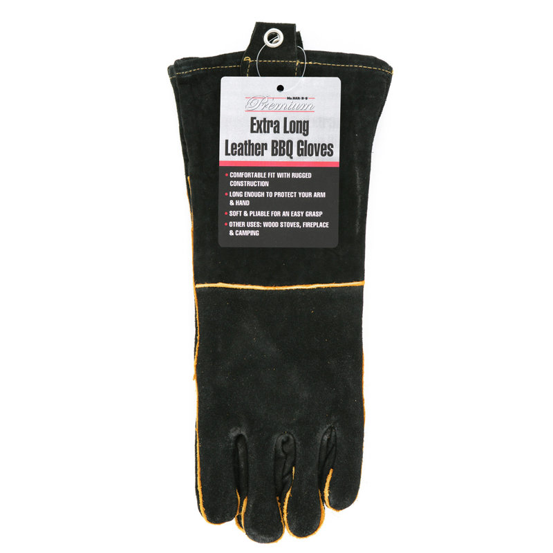 Mr. Bar-B-Q Leather Oven Glove Set