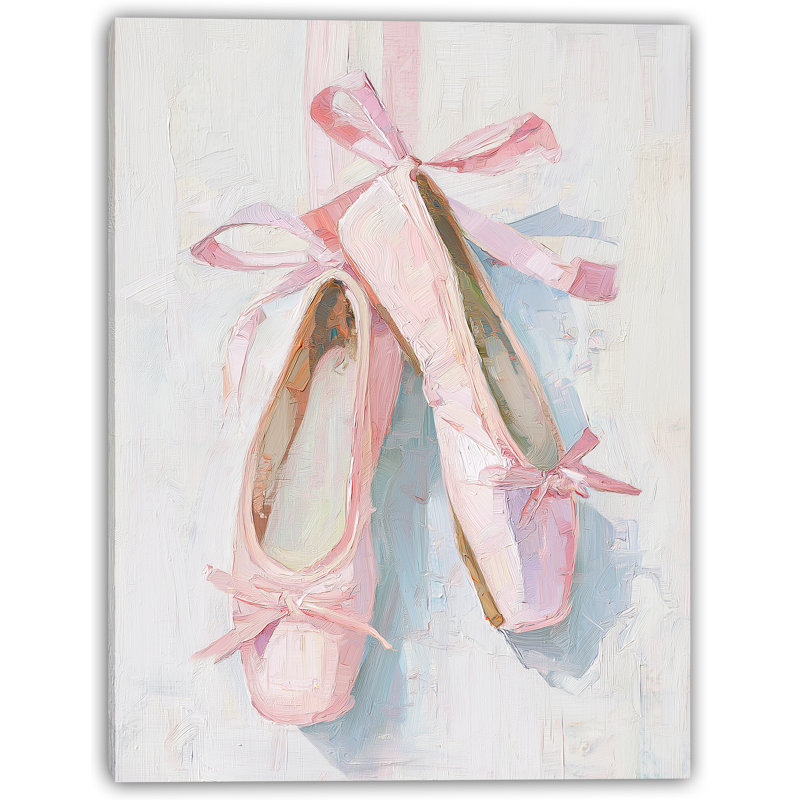 «Ballet Grace», art mural sur toile tendue, H 24 po x l 16 po