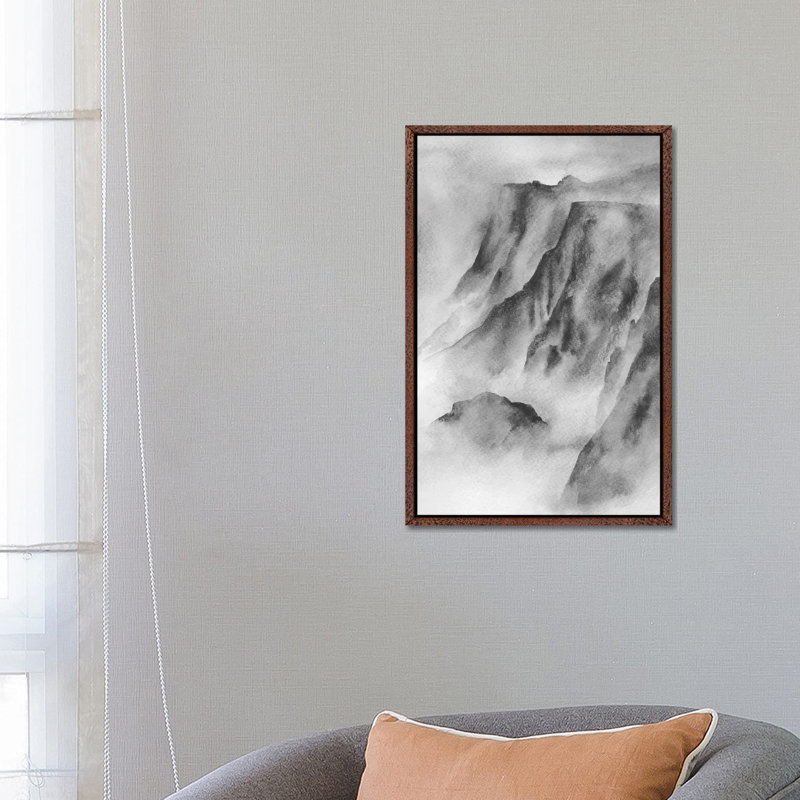 Mountain Mist by Melissa Selmin - Gallery-Wrapped Canvas Giclée on Canvas, 66.04 cm H x 45.72 cm W, Classic Wood Framed