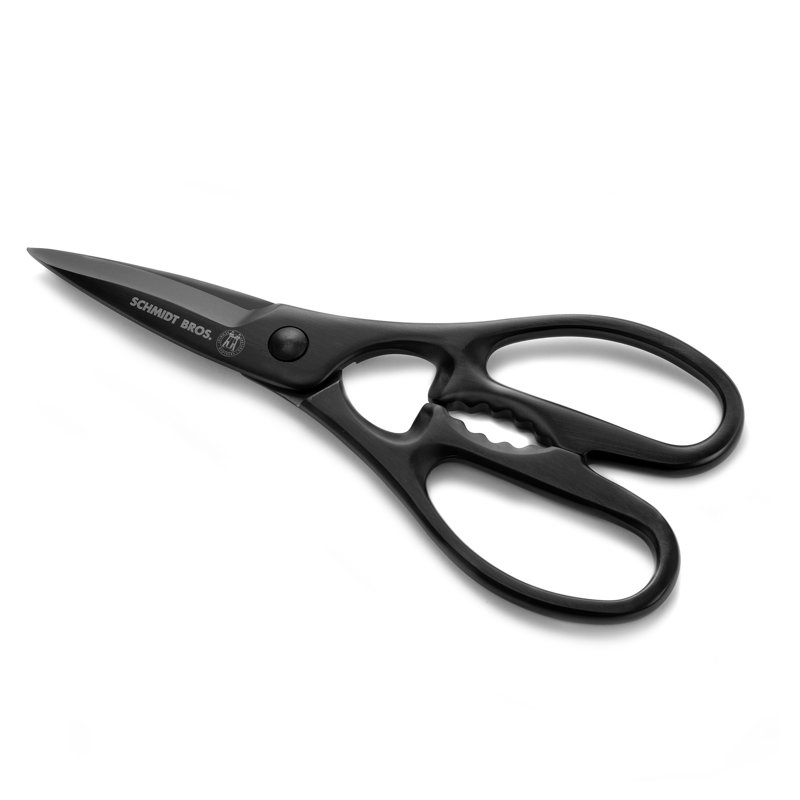 Schmidt Brothers Cutlery Kitchen Shears & Scissors, Black