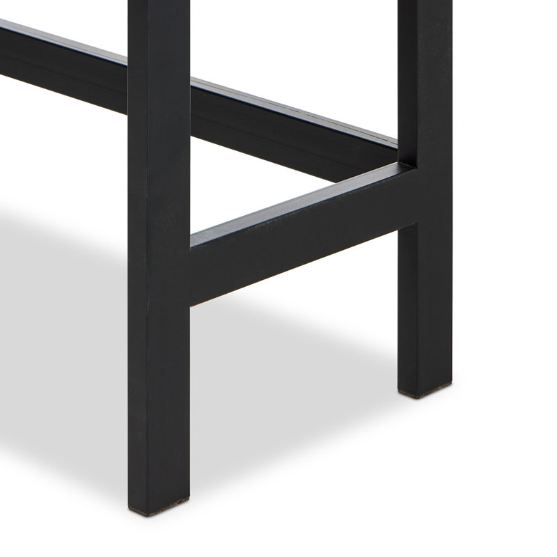 Hayward Cabinet-natural Walnut, Black Oak