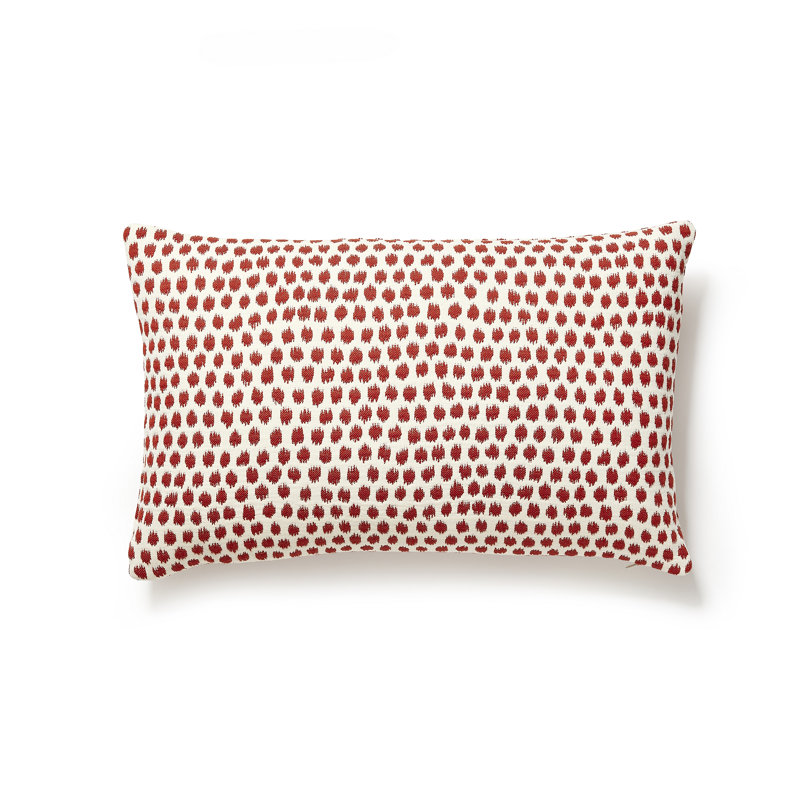Housse de coussin et insert La Boheme, Cornaline, H 14 po x l 22 po, Rectangulaire
