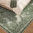 Goldene Morris Inspired Woodland Animal Washable Area Rug with Non-Slip Backing for Living Room, Bedroom and Kidsroom-1902018612