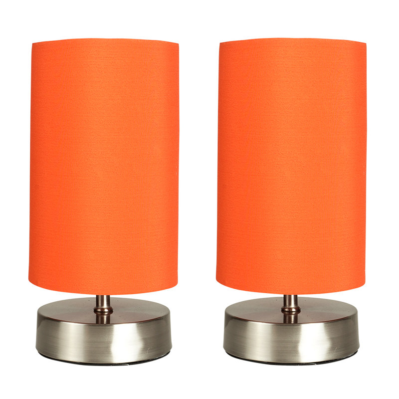 Cherell Metal Novelty Lamp, Orange