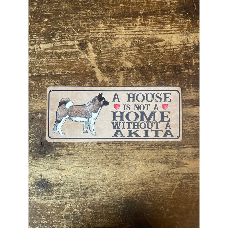 British Metal Sign Conpany Wall Décor, 8cm H x 15cm W