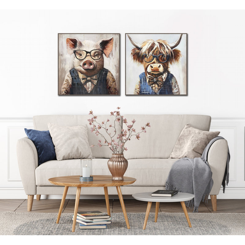 Art professeur sur toile