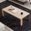 Table basse en travertin minimaliste-441853260