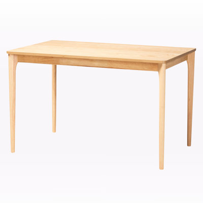 Marshall Natural Oak Finished Mid-Century Modern Dining Table