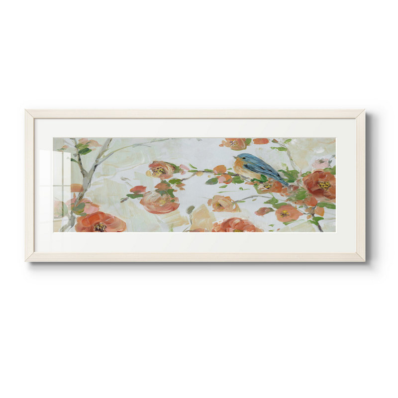 " Bluebird Spring Day II ", White