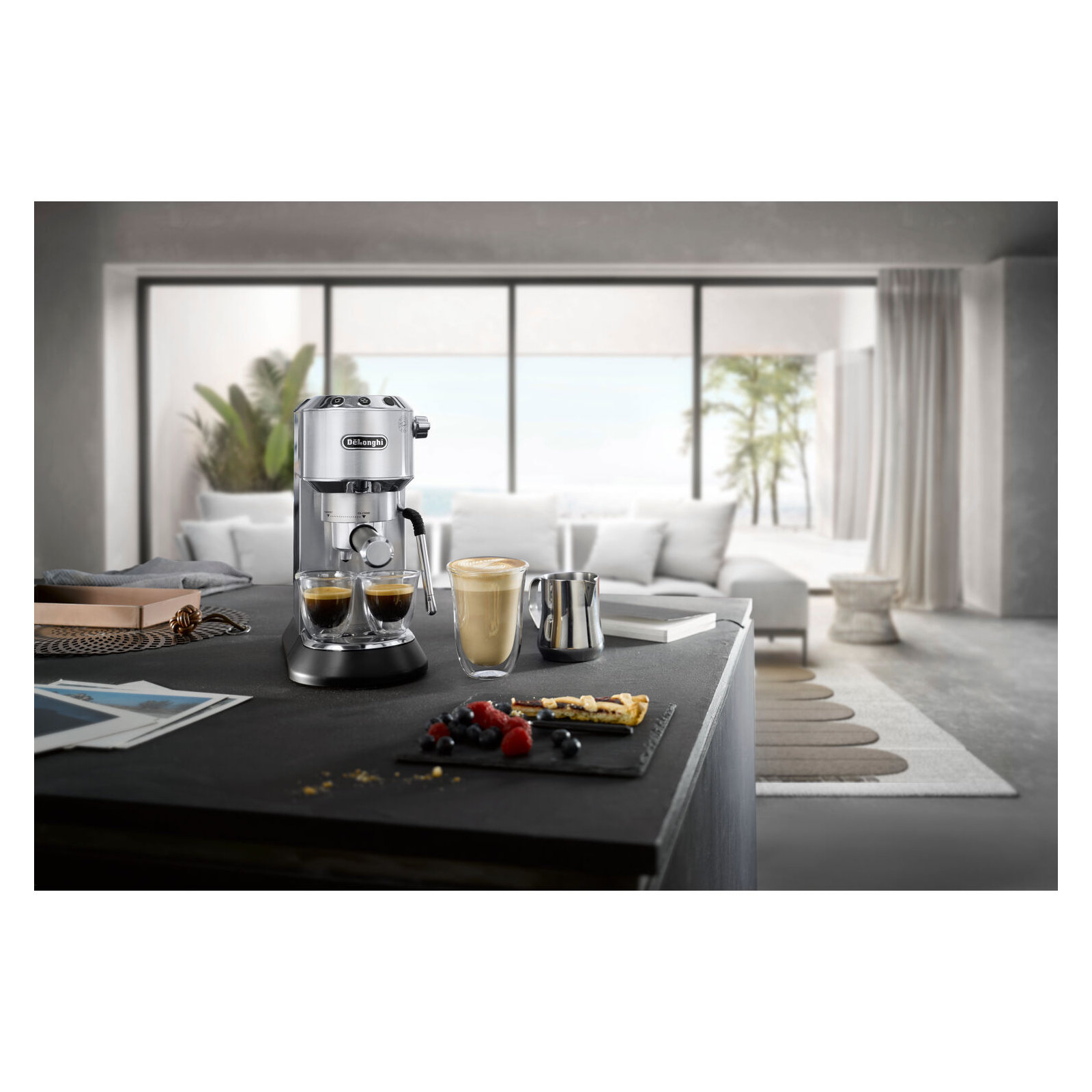 De'Longhi Dedica Arte Manual Espresso Machine, Stainless-Steel