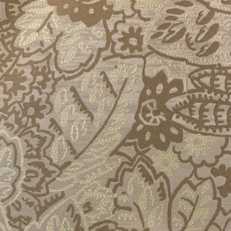 Mustard Floral Reversible Throw Pillow, 26" x 26"