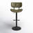 Pehrson Swivel Height Adjustable Faux Leather Mid-Century Bar Stool-620438783