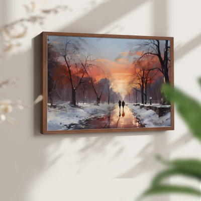 Paysages rétro-CLIX - impression encadrée - réaménageable