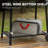 Royal Gourmet 28" Barrel Charcoal Grill with Smoker and Front Table