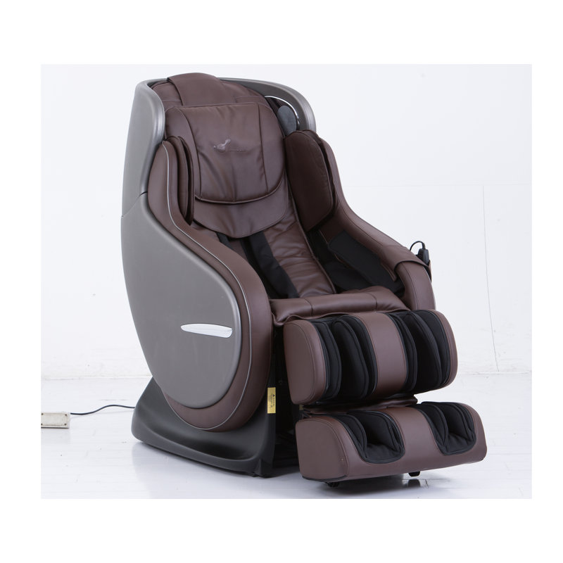 Fauteuil en cuir pleine grandeur , Similicuir brun
