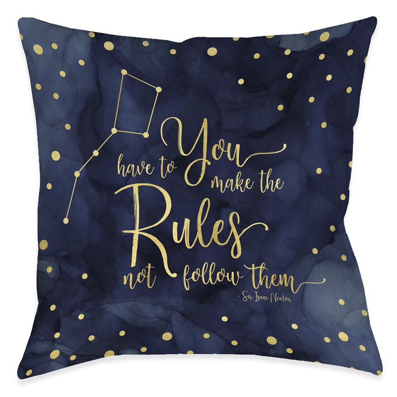 Coussin d'intérieur Make The Rules