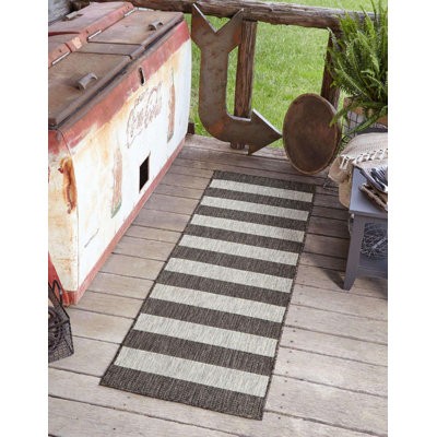 Outdoor Glimmer Area Rug Pewter Color