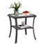 Table d'appoint de patio en osier pour l'extérieur-121642718