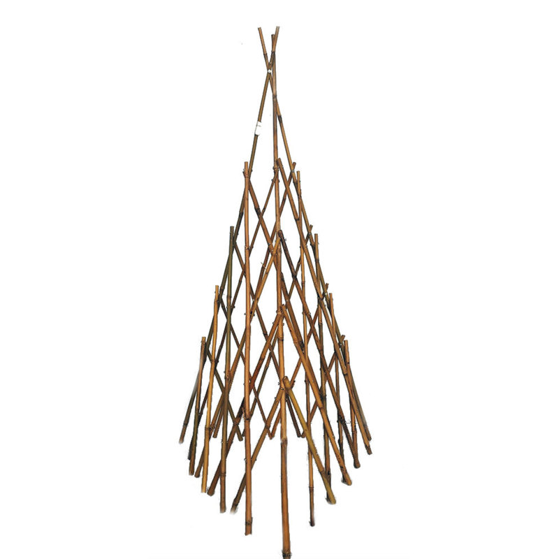 Wood Obelisk Trellis, 60" H x 16" W x 16" D