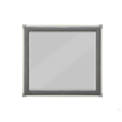 Orchest Gray Finish Mirror