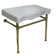 Imperial Ceramic 36" Console Bathroom Sink with Overflow