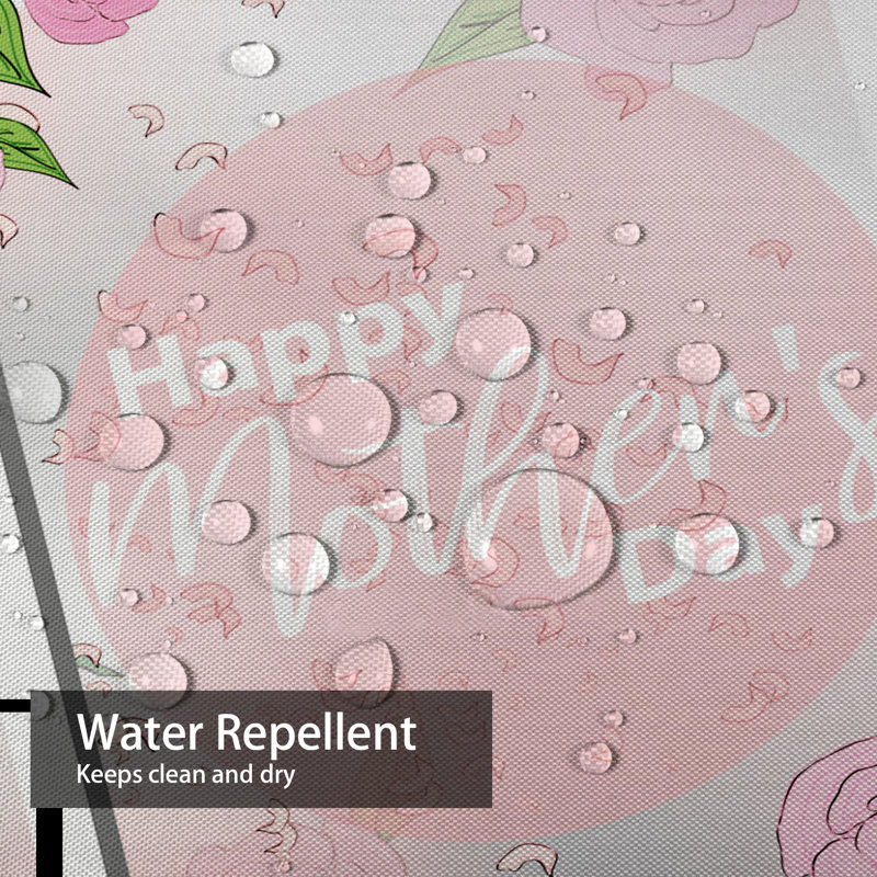Rideau de douche Happy Spring, L 72 po x l 72 po