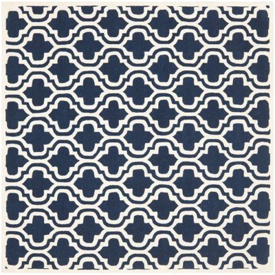 Carolene Hand Tufted Wool Geometric Rug