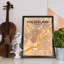Philadelphia City Map - No Frame Print-1227266320
