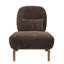 Chaise d'appoint rembourrée sans accoudoirs Hamilton-130619993-130619995