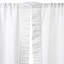 Paire de rideaux semi-transparents en mélange de coton Banji-2030346259