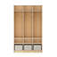 Casier 3 sections EdQ - Naturel-121690180-121690174-121690179