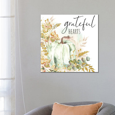 «Ghost Pumpkin Harvest Sentiment I» par Tre Sorelle Studios - impression