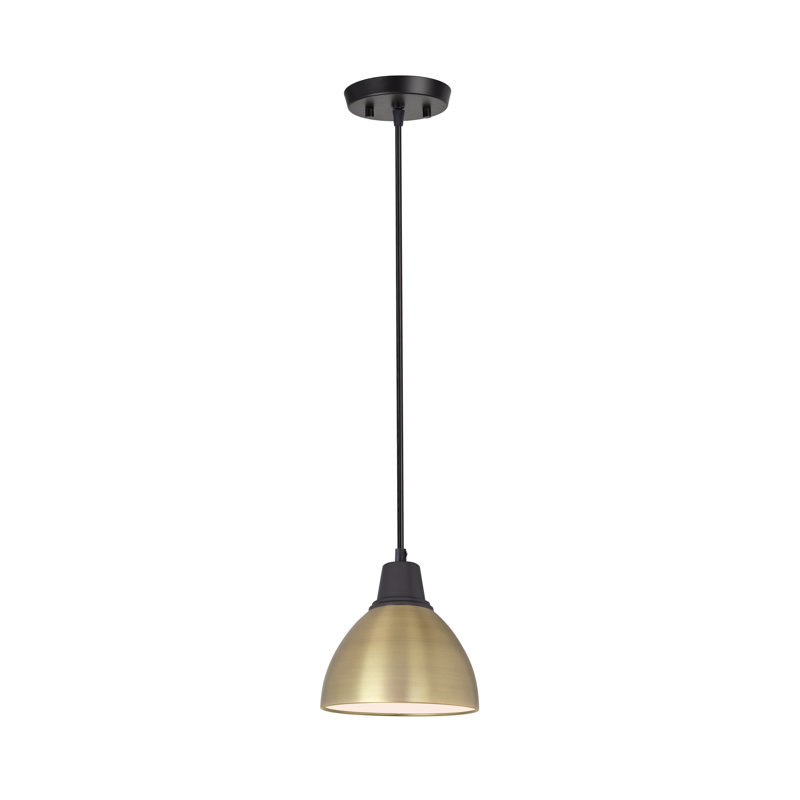 Luminaire suspendu en dôme à 1 lumière Alborghus