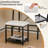 Efren Makeup Vanity Set with Flip Top Mirror and Stool-512901877