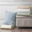 Courtepointe très grand / très grand lit 3 pièces - rosé, bord festonné, microfibre douce, rembourrage 90% coton, bourre rosée-131530049-131530051