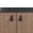 Amber 33" Mid-Century Modern 2-Door Accent Cabinet with 2 Shelves in Blue and Natural-71014190