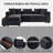 L-shaped Upholstered Sofa Couch With Wooden Storage Compartment And Throw Pillows-156909800