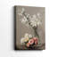 Roses et lys rétro - Cavas enveloppés de galerie-108843368