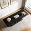 Bureau d'ordinateur de bureau en faux marbre-1096758644
