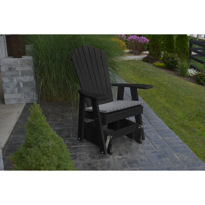 Fauteuil oscillant Eduardo Adirondack, Noir