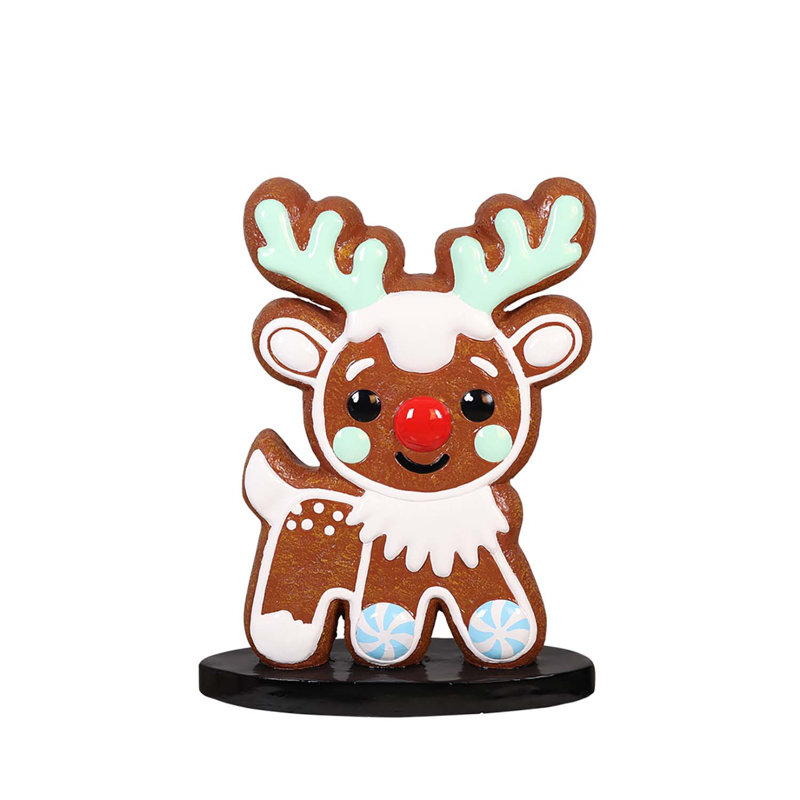 Cerf pain d'épice (vert)