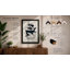 Whale Among Clouds Japandi 1 Piece Single Picture Frame Wall Art-136658383-136658384
