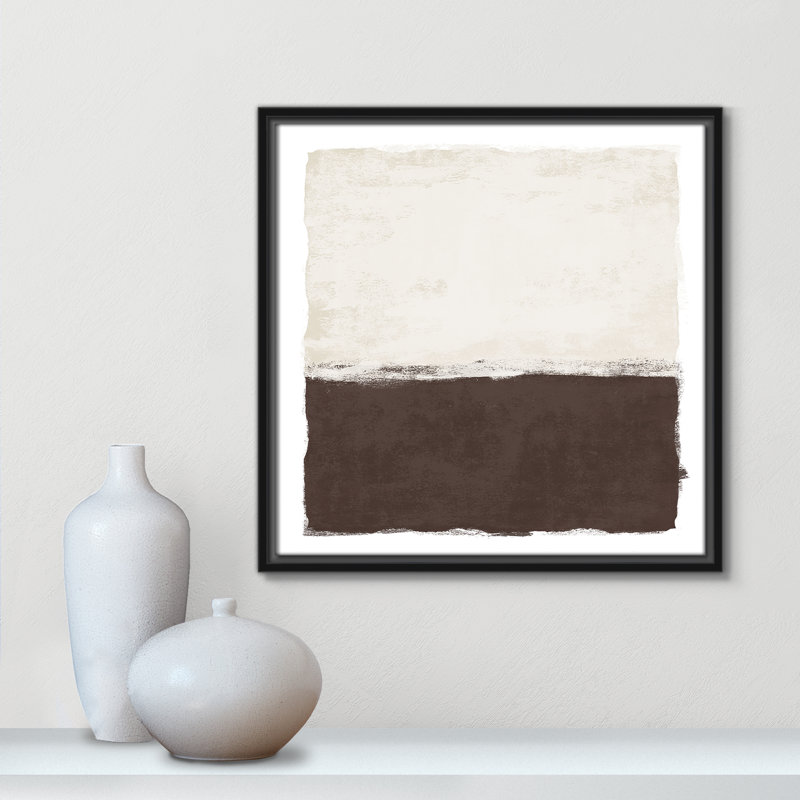 Chocolate Dipped II - Square Vesrion Print by Natalie Carpentieri, Black, 17.5" H x 17.5" W