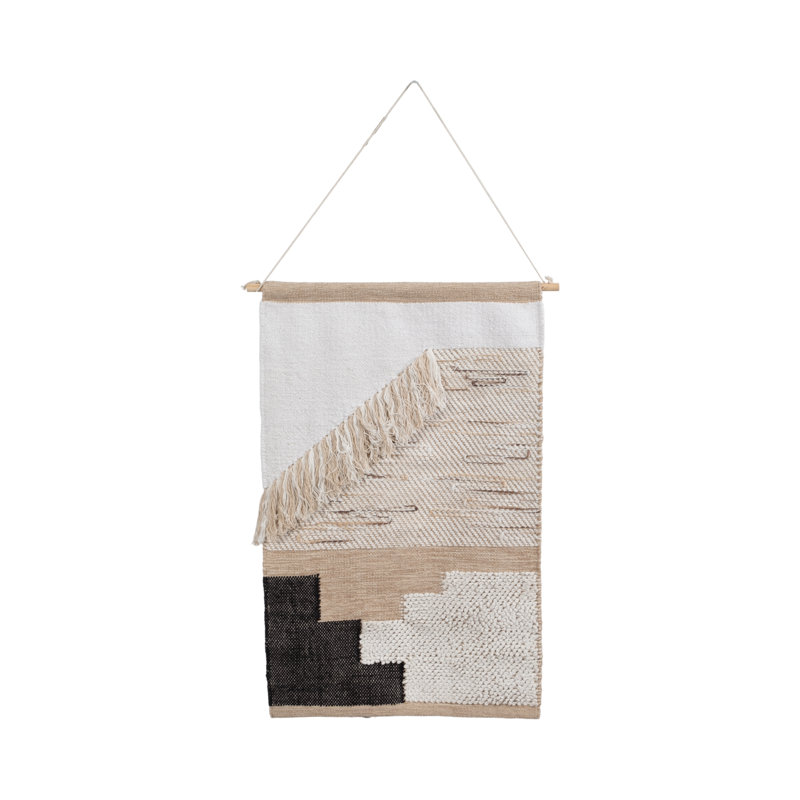 Tapisserie murale en fibre naturelle Ombra Boho