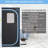Portable Steam Therapy - 105C Temperature Protection 31.5 Inch Depth Blue Full Body Tent Stainless Steel Automatic Power-Off Waterproof