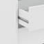 Chute 39.3cm W Particle Board / Chipboard Bedside Table