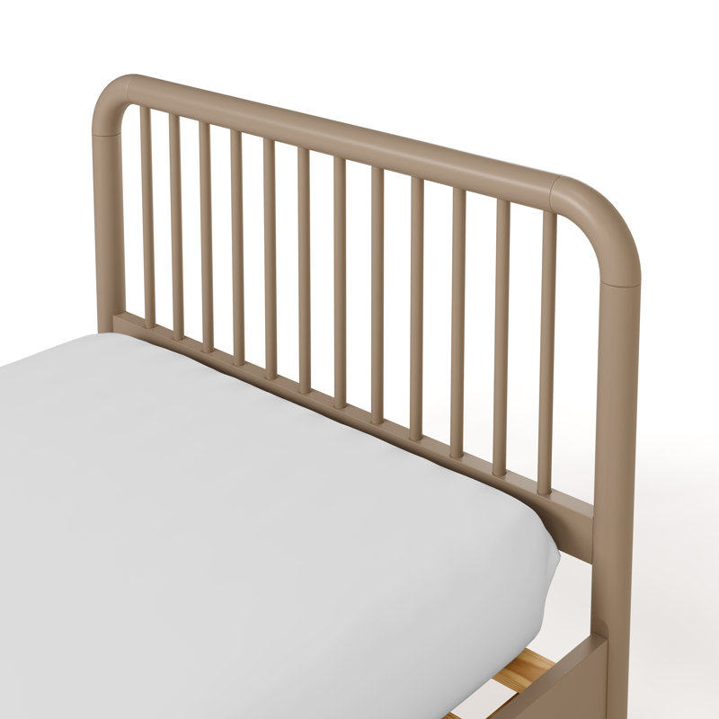 Porto Twin Bed, Taupe