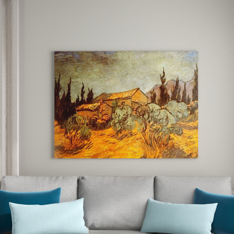 Vincent Van Gogh - Wrapped Canvas Painting, 60cm H x 80cm W x 1.8cm D