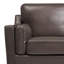 Forsyth Faux Leather Loveseat-60219327-60219329