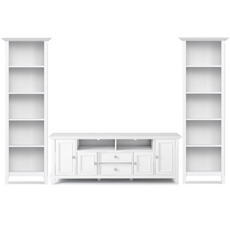 Meuble télé Amherst, Blanc